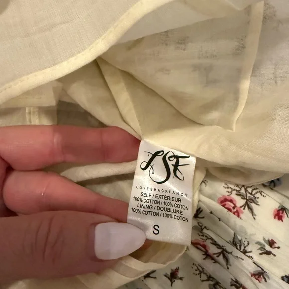 LoveShackFancy Ruffle Mini Skirt - Picture 5 of 5